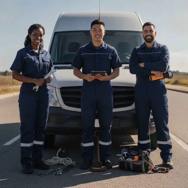 Car Towing team in Columbus